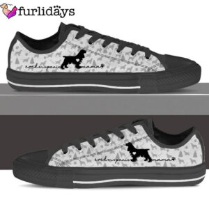 Cocker Spaniel Low Top Shoes Sneaker For Dog Walking Dog Lovers Gifts for Him or Her 4