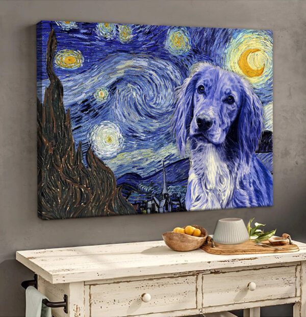 Cocker Spaniel Poster & Matte Canvas – Dog Wall Art Prints – Painting On Canvas