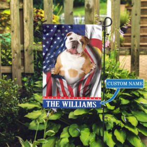 Colorado Bulldog Personalized Garden Flag –…
