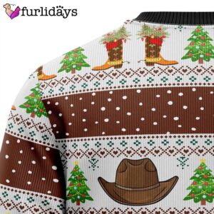Cowboy Santa Claus Ugly Christmas Sweater Xmas Gifts For Dog Lovers Gift For Christmas 11