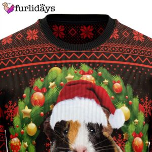 Cute Guinea Pig Ugly Christmas Sweater Lover Xmas Sweater Gift Dog Memorial Gift 5