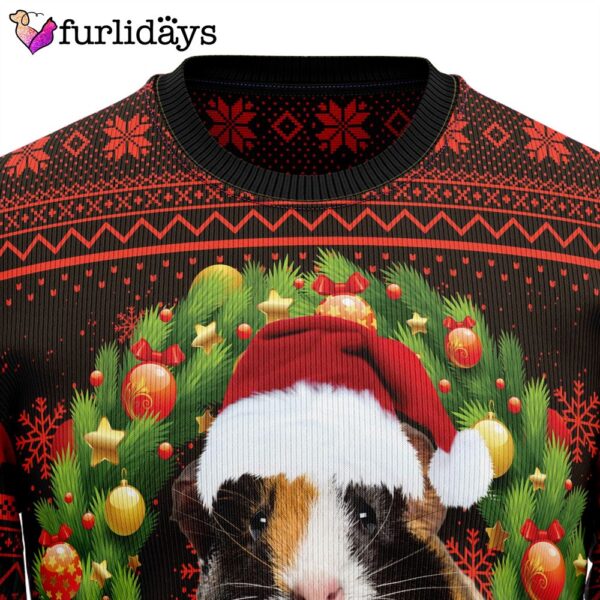 Cute Guinea Pig Ugly Christmas Sweater – Lover Xmas Sweater Gift  – Dog Memorial Gift