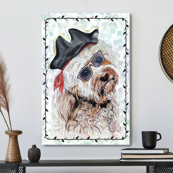 Dog Poodle Funny – Dog Pictures – Dog Canvas Poster – Dog Wall Art – Gifts For Dog Lovers – Furlidays