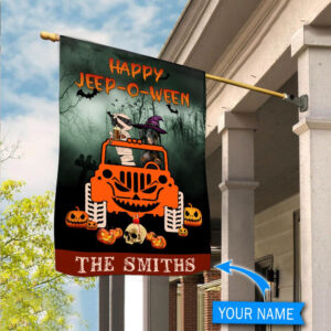 Dachshund Happy Je Ep O Ween Personalized Flag Custom Dog Garden Flags Dog Flags Outdoor 2