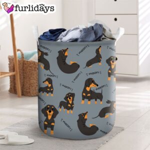 Dachshund Laundry Basket – Dog Laundry…