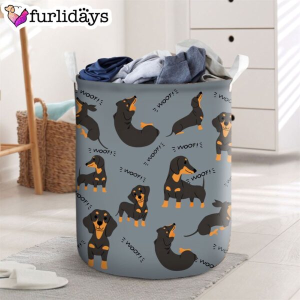 Dachshund Laundry Basket – Dog Laundry Basket – Christmas Gift For Her – Home Decor