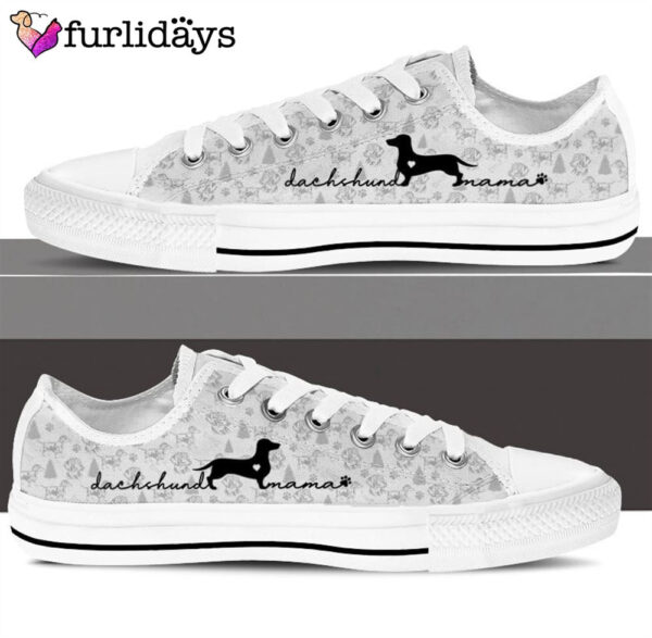 Dachshund Low Top Shoes – Sneaker For Dog Walking – Dog Lovers Gifts for Him or Her