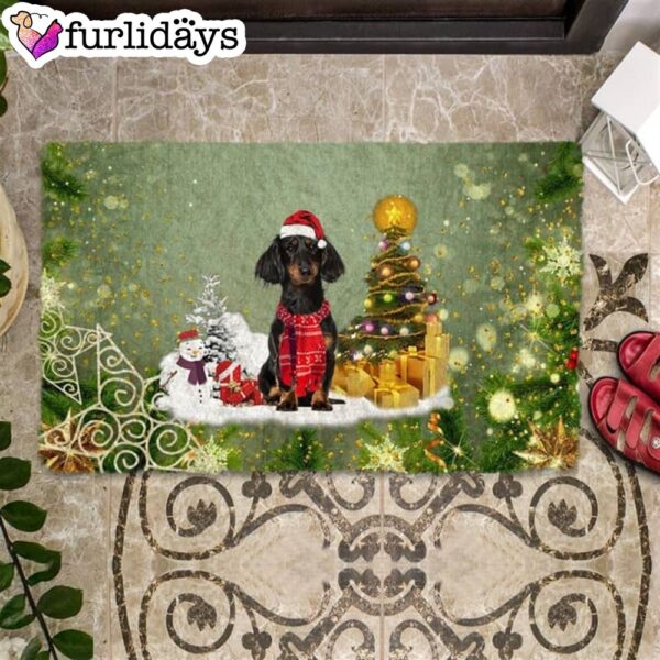 Dachshund Merry Christmas Doormat – Pet Welcome Mats –  Unique Gifts Doormat