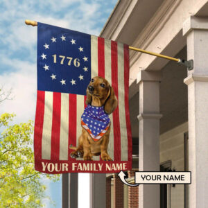 Dachshund Personalized Flag Garden Dog Flag Custom Dog Garden Flags Dog Gifts For Owners 2