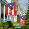 Dachshund Puerto Rico Personalized Garden Flag…