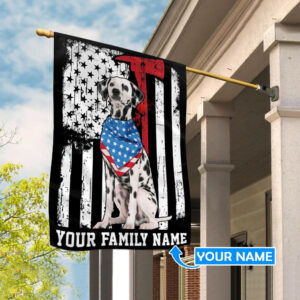 Dalmatian Dog Firefighter Personalized Flag Personalized Dog Garden Flags Dog Flags Outdoor 2
