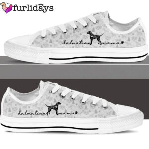 Dalmatian Low Top Shoes Sneaker For Dog Walking Dog Lovers Gifts for Him or Her 3