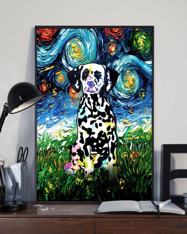 Dalmatian Poster & Matte Canvas – Dog Canvas Art – Poster To Print – Gift For Dog Lovers