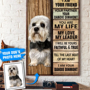 Dandie Dinmont Personalized Poster & Canvas…