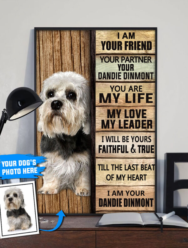 Dandie Dinmont Personalized Poster & Canvas – Dog Canvas Wall Art – Dog Lovers Gifts For Him Or Her