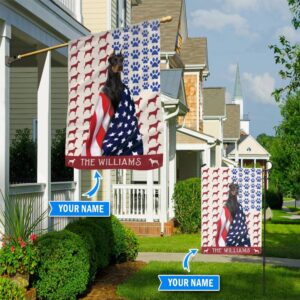 Dobermann Personalized Flag Personalized Dog Garden Flags Dog Flags Outdoor 1