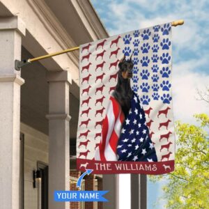 Dobermann Personalized Flag Personalized Dog Garden Flags Dog Flags Outdoor 2