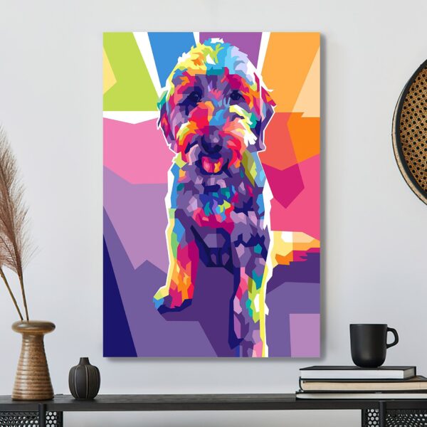 Dog Pet Popart – Dog Pictures – Dog Canvas Poster – Dog Wall Art – Gifts For Dog Lovers – Furlidays
