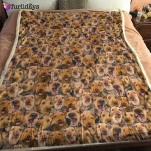Dog Blanket Dog Face Blanket Dog Throw Blanket Airedale Terrier Full Face Blanket Furlidays 1 067b6938 788b 44c4 b608 8fda32b32e44
