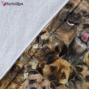 Dog Blanket Dog Face Blanket Dog Throw Blanket Border Terrier Full Face Blanket Furlidays 5