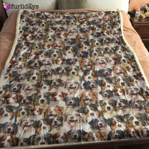 Dog Blanket Dog Face Blanket Dog Throw Blanket Cavalier King Charles Spanie Blanket Furlidays 2