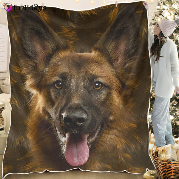 Dog Blanket – Dog Face Blanket – Dog Throw Blanket – Chihuahua Heart Blanket – Furlidays
