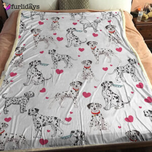 Dog Blanket Dog Face Blanket Dog Throw Blanket Dalmatian Blanket Furlidays 1