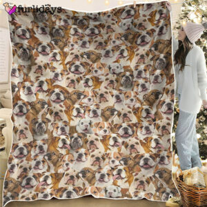 Dog Blanket Dog Face Blanket Dog Throw Blanket English Bulldog Full Face Blanket Furlidays 1 79cf9b0a 3777 49e2 aee5 ae26c8402114