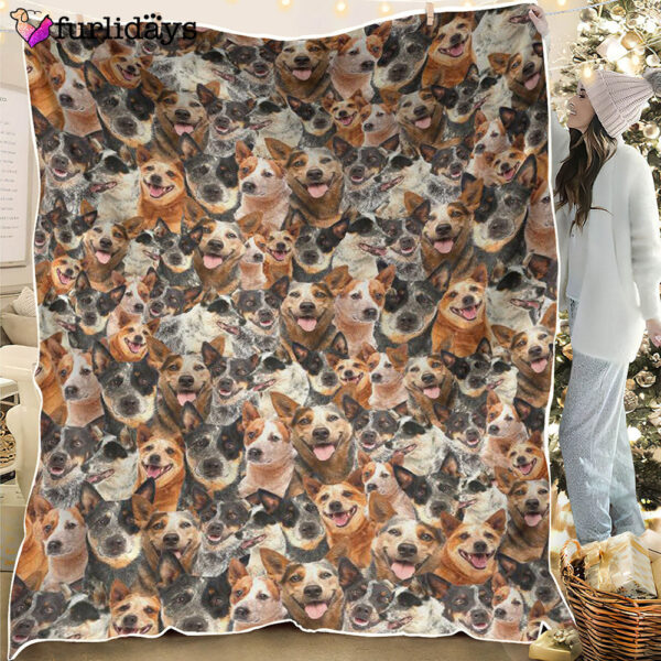 Dog Blanket – Dog Face Blanket – Dog Throw Blanket – English Cocker Spaniel 1 Full Face Blanket – Furlidays