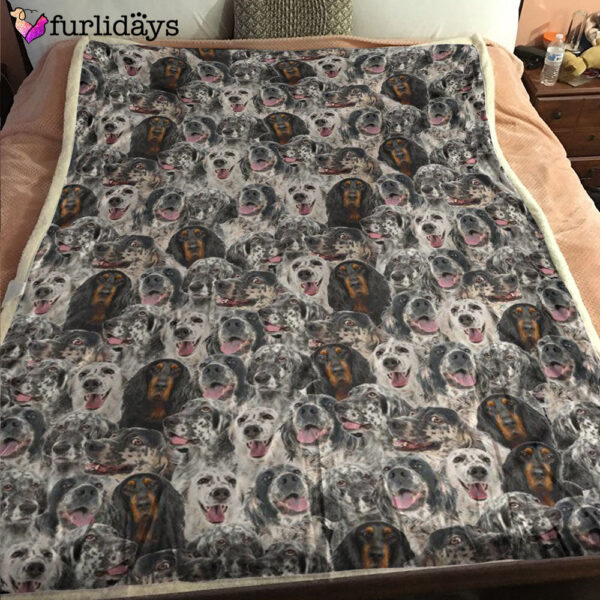 Dog Blanket – Dog Face Blanket – Dog Throw Blanket – English Setter Full Face Blanket – Furlidays