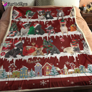 Dog Blanket Dog Face Blanket Dog Throw Blanket French Bulldog Snow Christmas Blanket Furlidays 2