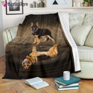 Dog Blanket Dog Face Blanket Dog Throw Blanket German Shepherd Sherpa Blanket Furlidays 3 00628036 46b1 47db a1d7 1f9e96942df1