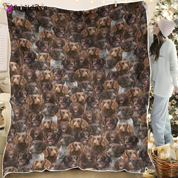 Dog Blanket – Dog Face Blanket – Dog Throw Blanket – German Spaniel Full Face Blanket – Furlidays