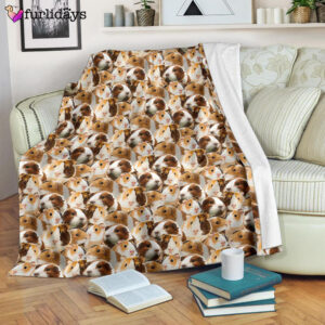 Dog Blanket Dog Face Blanket Dog Throw Blanket Guinea Pig Full Face Blanket Furlidays 7