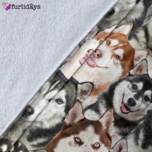 Dog Blanket Dog Face Blanket Dog Throw Blanket Husky Full Face Blanket Furlidays 5