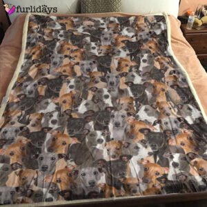 Dog Blanket Dog Face Blanket Dog Throw Blanket Italian Greyhound Full Face Blanket Furlidays 1