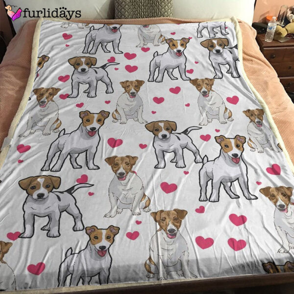 Dog Blanket – Dog Face Blanket – Dog Throw Blanket – Jack Russell Terrier Blanket – Furlidays
