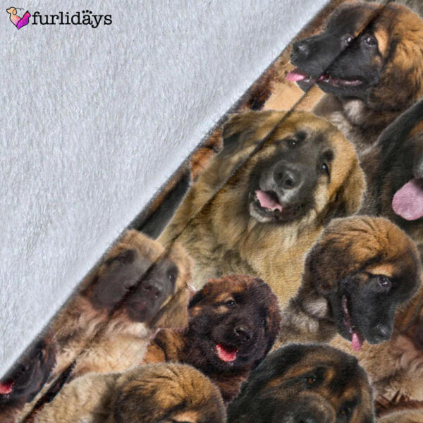 Dog Blanket – Dog Face Blanket – Dog Throw Blanket – Leonberger Full Face Blanket – Furlidays