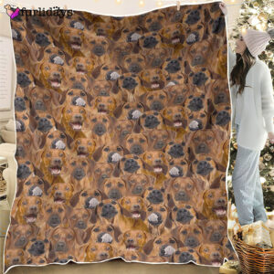 Dog Blanket Dog Face Blanket Dog Throw Blanket Rhodesian Ridgeback Full Face Blanket Furlidays 1 34ba1aef d5aa 4dad abfa db193c2f0645