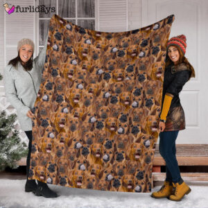 Dog Blanket Dog Face Blanket Dog Throw Blanket Rhodesian Ridgeback Full Face Blanket Furlidays 3 4bb56abb 404c 40ec 9c4f ff793119c79a