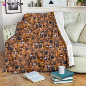 Dog Blanket Dog Face Blanket Dog Throw Blanket Rhodesian Ridgeback Full Face Blanket Furlidays 7 dc033a78 6415 472e 9141 3a58c8fabab3
