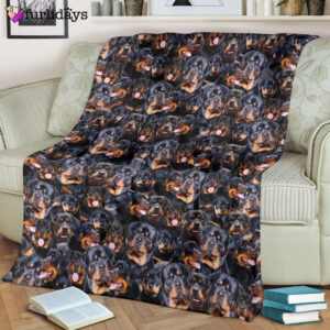 Dog Blanket Dog Face Blanket Dog Throw Blanket Rottweiler Full Face Blanket Furlidays 8