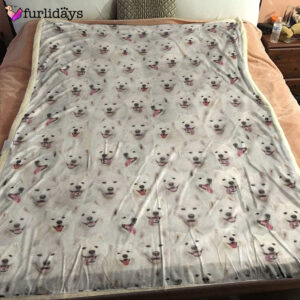 Dog Blanket Dog Face Blanket Dog Throw Blanket Samoyed Full Face Blanket Furlidays 1 df337331 6e9d 474e 894d 38c36c01531a