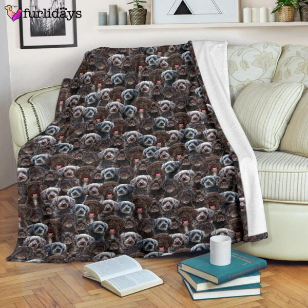 Dog Blanket – Dog Face Blanket – Dog Throw Blanket – Schnoodle Full Face Blanket – Furlidays