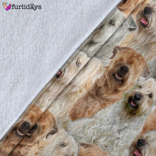 Dog Blanket – Dog Face Blanket – Dog Throw Blanket – Soft-Coated Wheaten Terrier Full Face Blanket – Furlidays