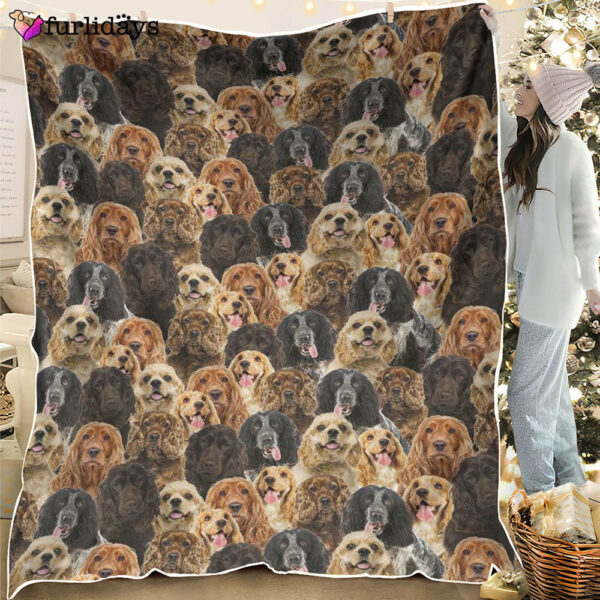 Dog Blanket – Dog Face Blanket – Dog Throw Blanket – Wirehaired Pointing Griffon Full Face Blanket – Furlidays