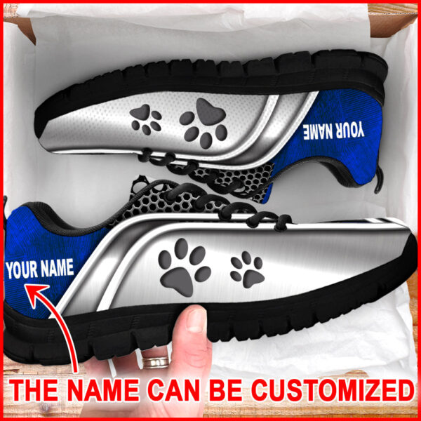 Dog Lover Shoes Metal Sneaker Walking Shoes – Best Gift For Dog Mom – Personalized Gift For Men Women