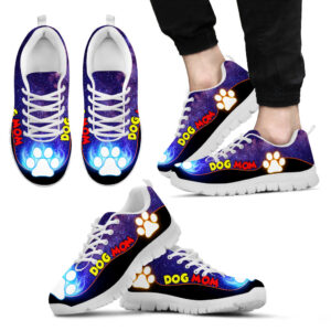 Dog Mom Shoes Bright Galaxy Sneaker Walking Shoes Best Shoes For Dog Lover Best Gift For Dog Mom 2