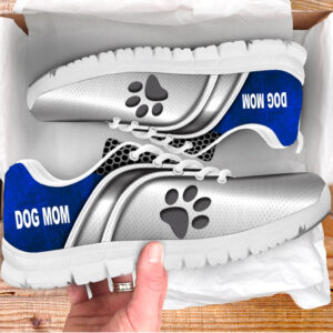 Dog Mom Shoes Metal Paw Sneaker…