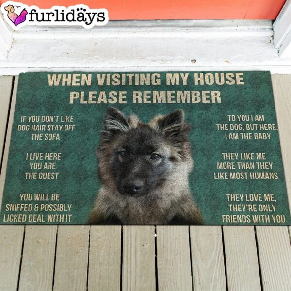 Dog’s Rules Doormat – Outdoor Decor – Christmas Gift For Pet Lovers